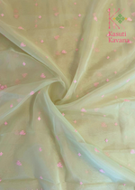 Load image into Gallery viewer, Petal Organza Kasuti Saree