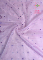Load image into Gallery viewer, Mayur Organza Kasuti Saree