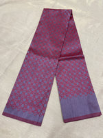 Load image into Gallery viewer, Purple jaali kasuti blouse sleeve embroidery close-up