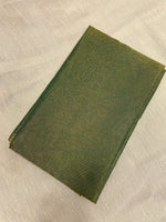Load image into Gallery viewer, Green tissue blouse featuring subtle sheen and smooth cotton texture