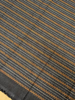 Load image into Gallery viewer, Black village kasuti blouse with hand embroidery front