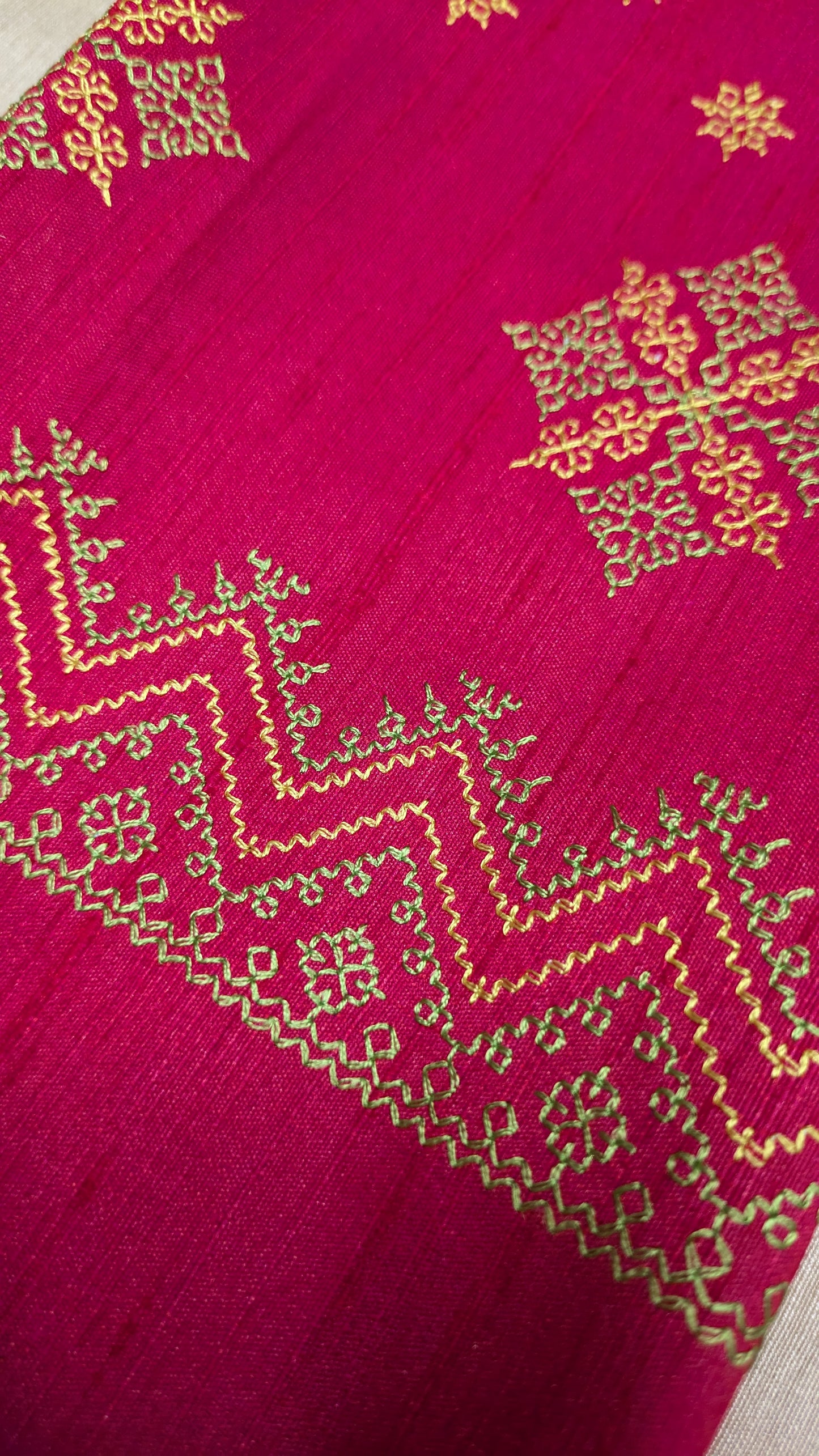 Rani Pink Saraswati Kasuti Blouse