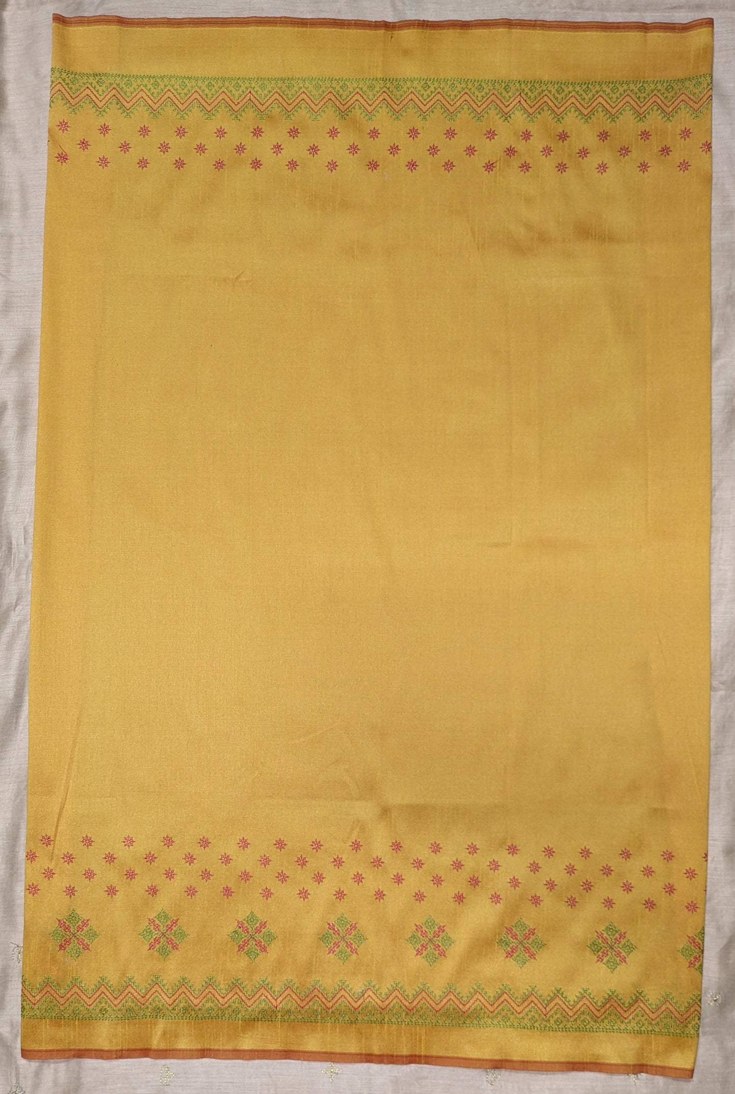 Yellow Saraswati Kasuti Blouse