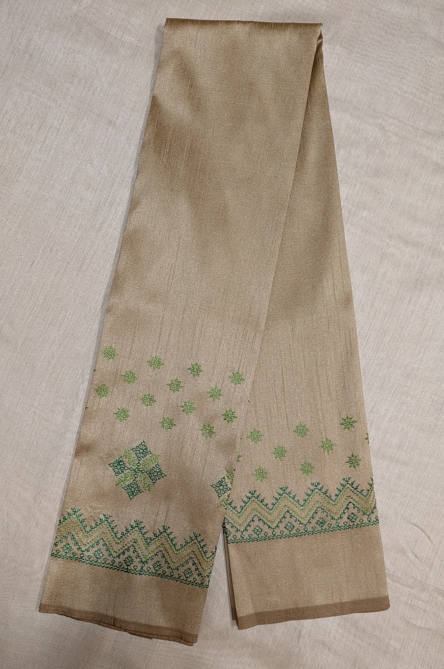 Beige Saraswati Kasuti Blouse