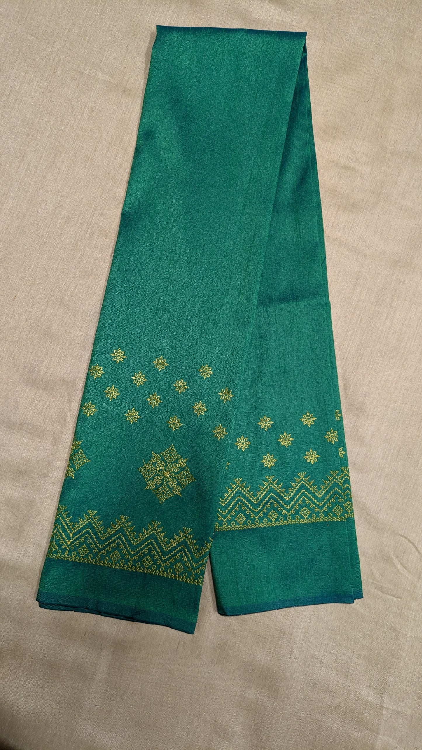 Emerald Green Saraswati Kasuti Blouse
