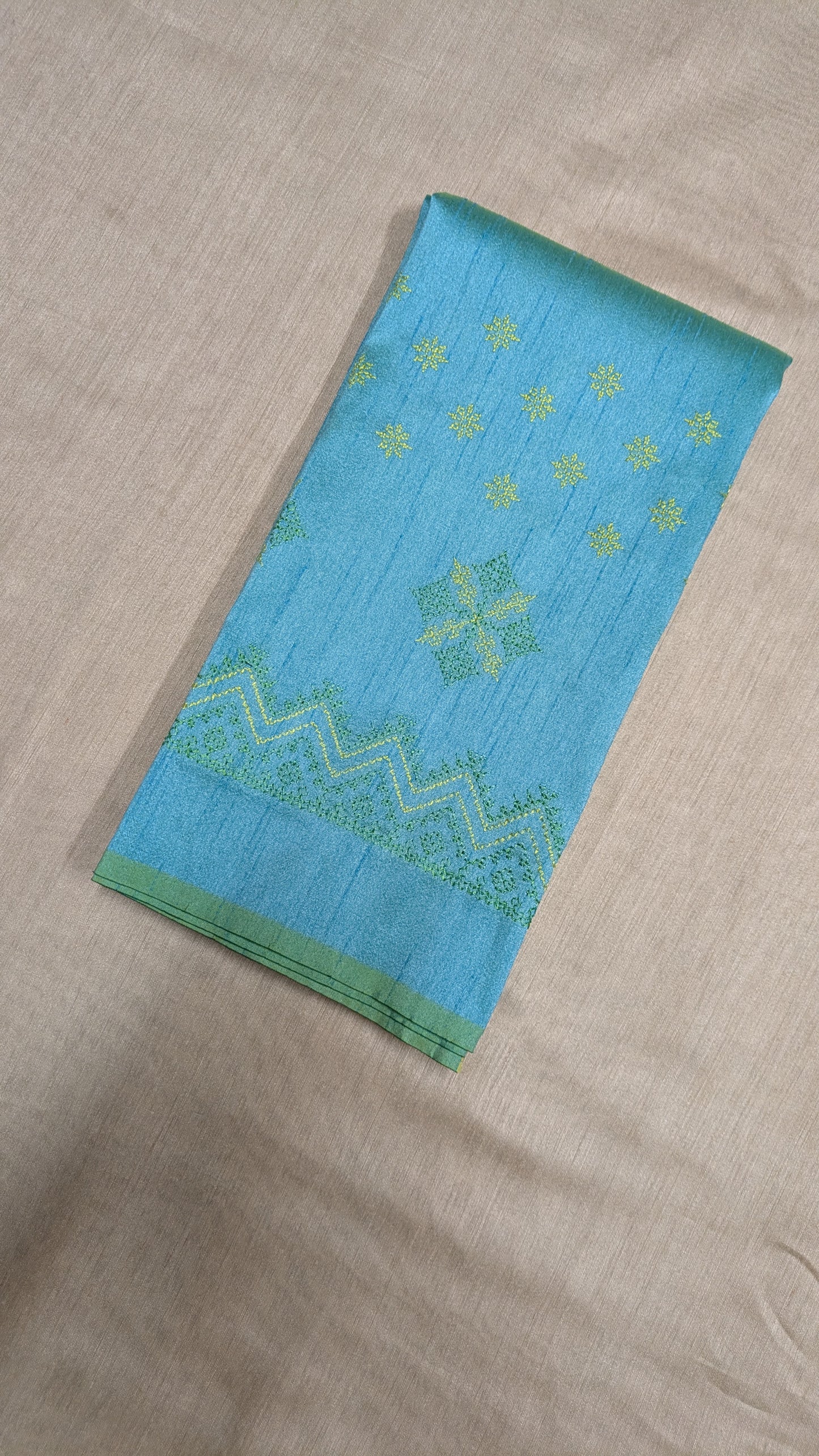 Blue Saraswati Kasuti Blouse