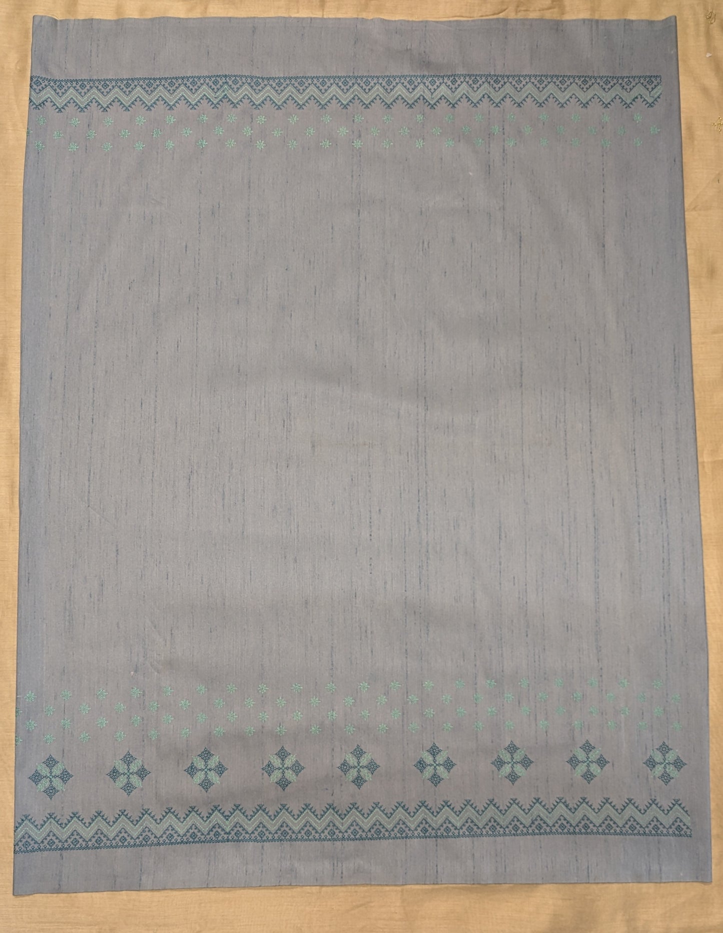 Grey Saraswati Kasuti Blouse