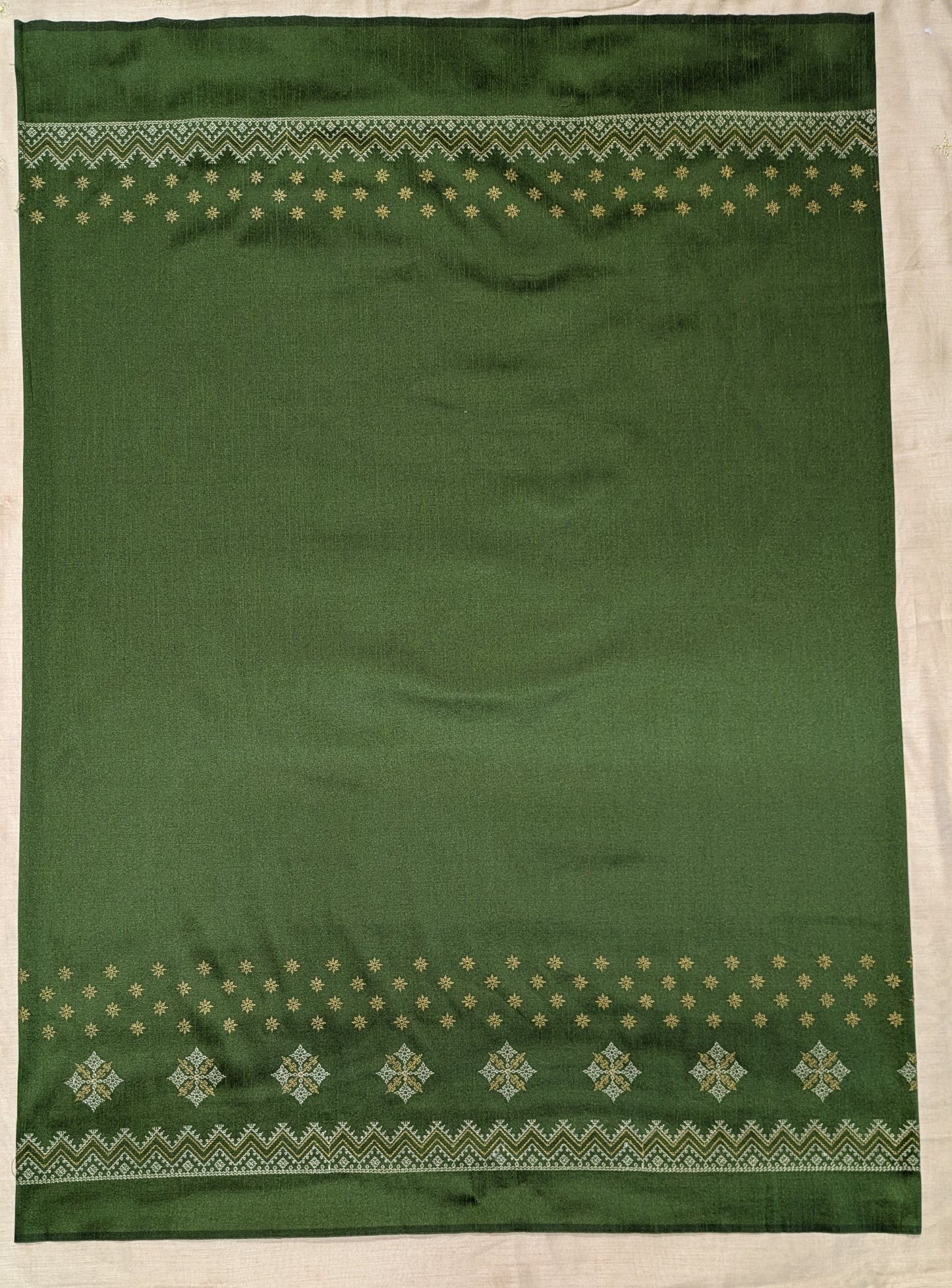 Mehendi Green Saraswati Kasuti Blouse