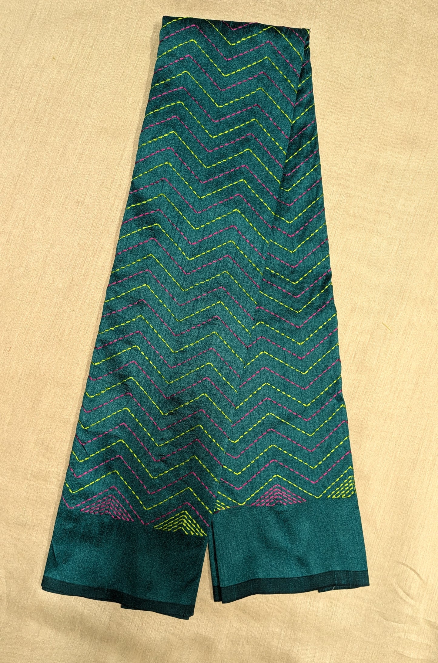 Green Kanta Stripes Blouse