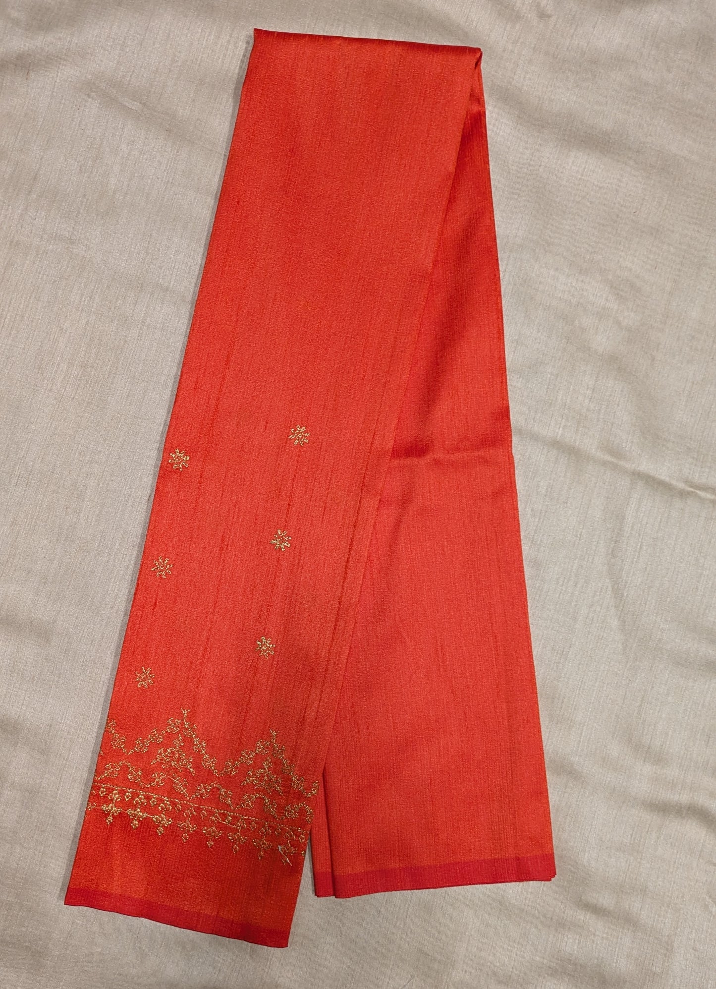 Orange Rukmini Kasuti Blouse