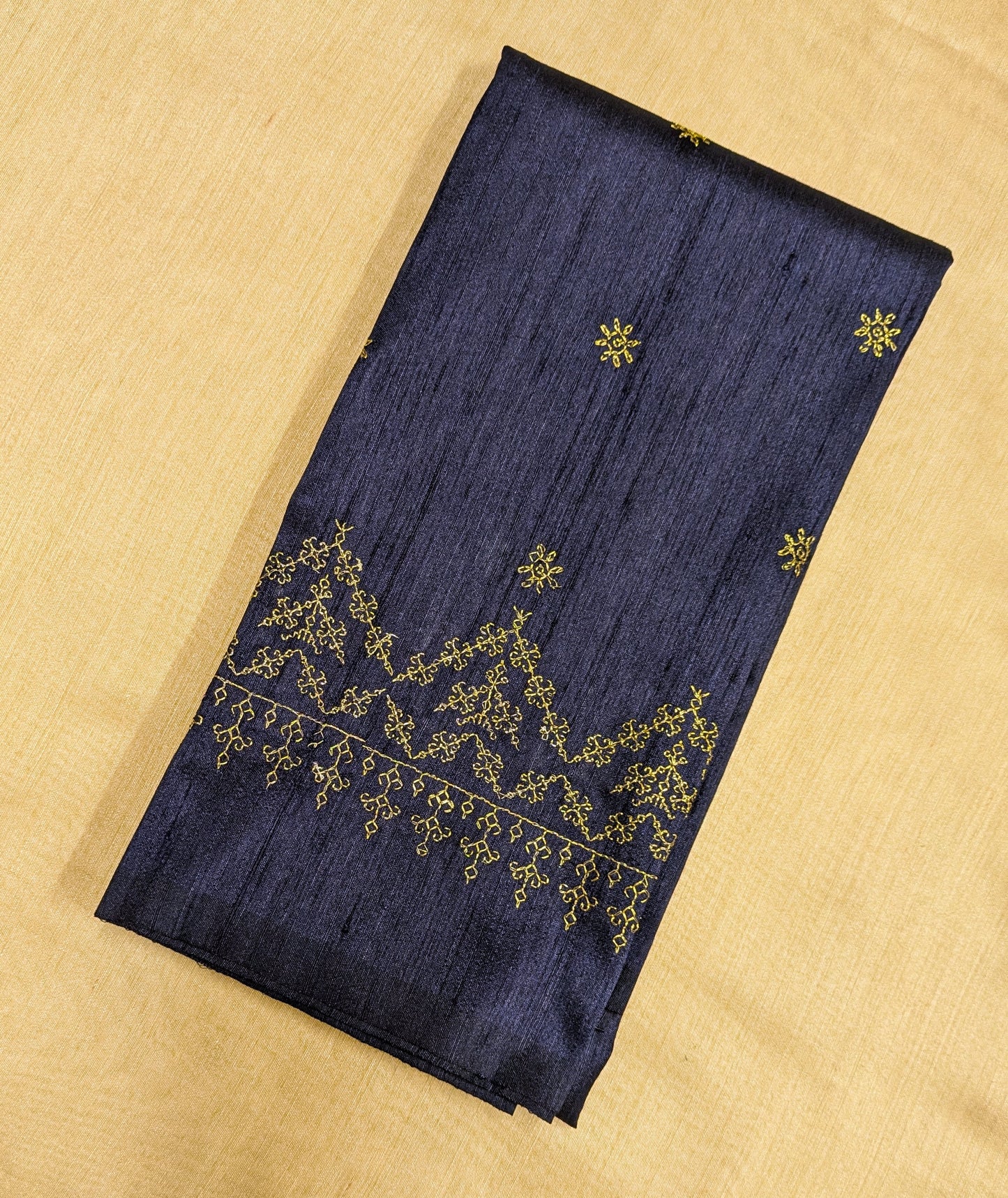 Navy Blue Rukmini Kasuti Blouse