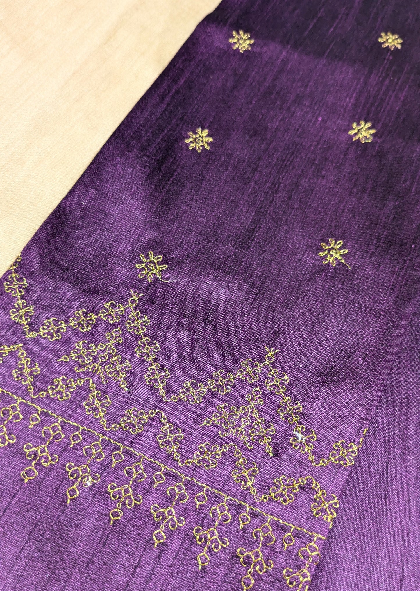 Purple Rukmini Kasuti Blouse