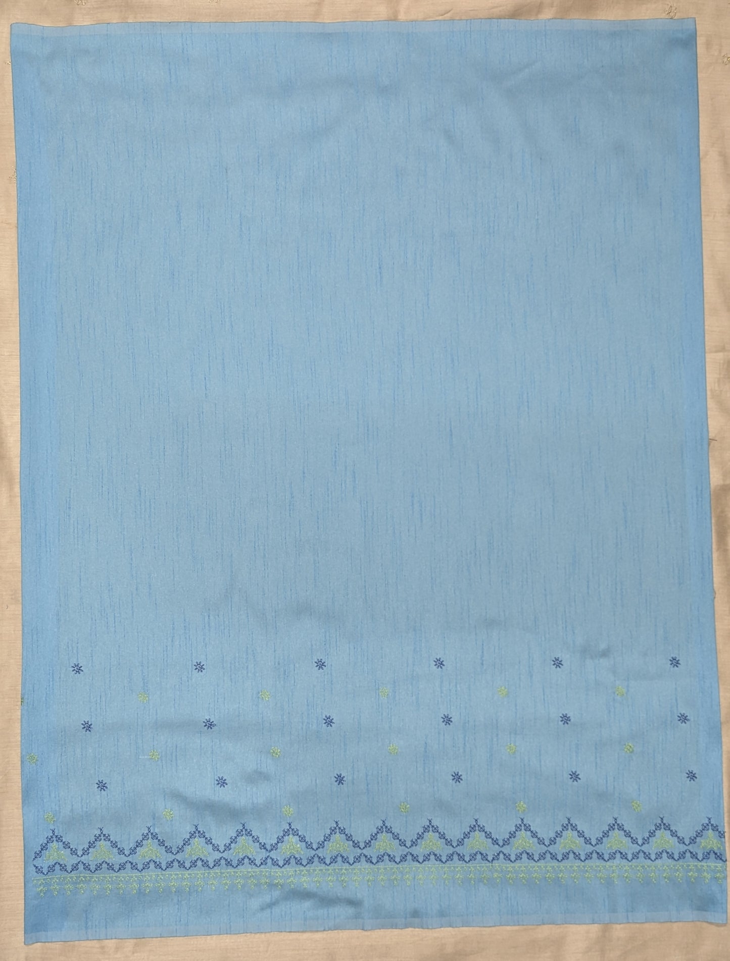 Sky Blue Rukmini Kasuti Blouse