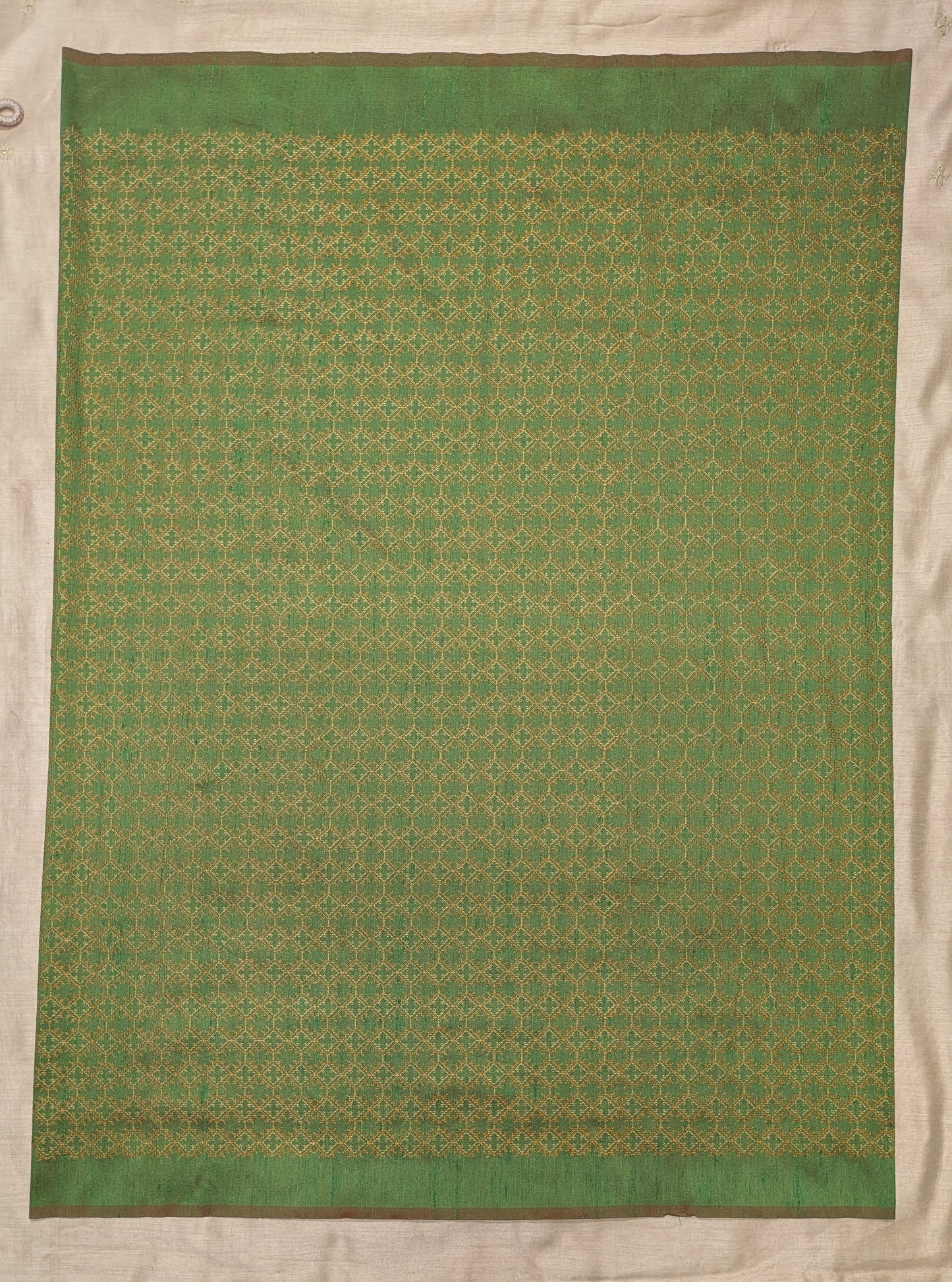 Mehendi Green Kasuti Bloom Blouse
