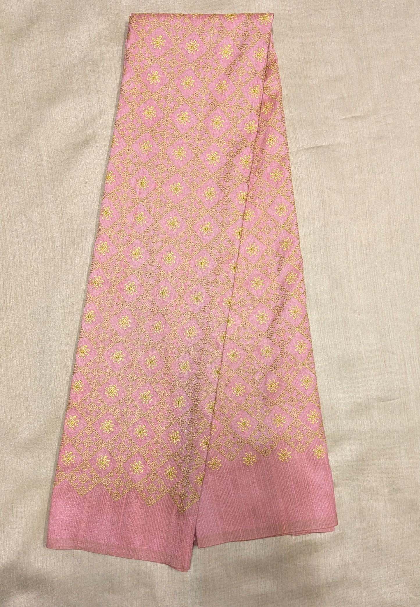 Baby Pink Chaya Kasuti Blouse
