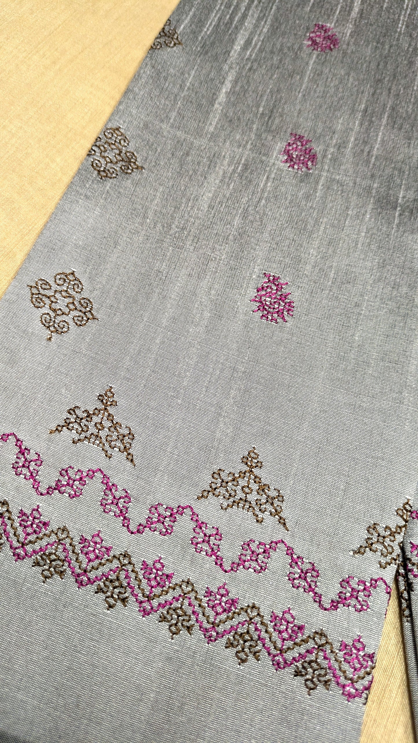 Grey Kanika Kasuti Blouse