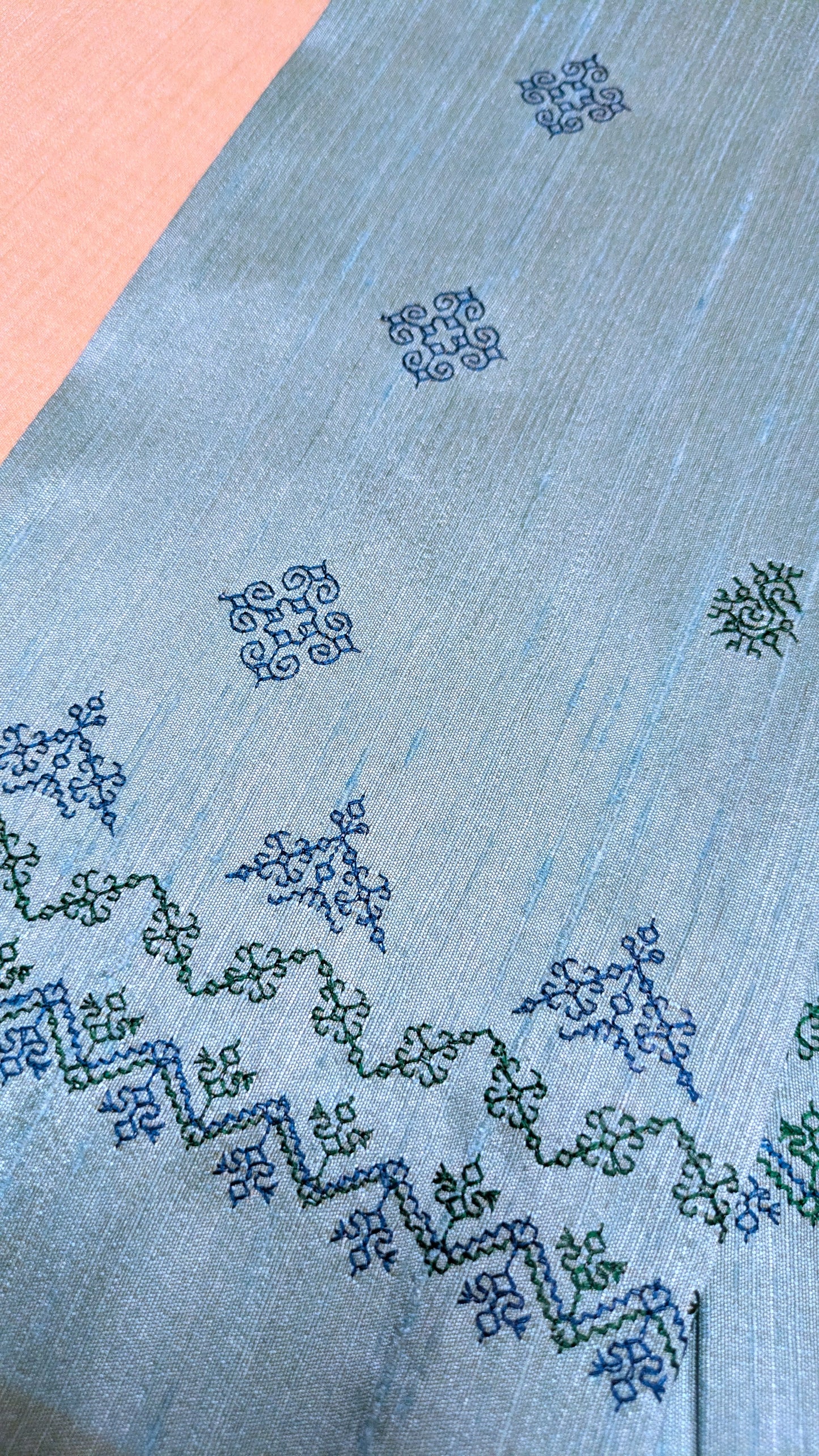Blue Kanika Kasuti Blouse