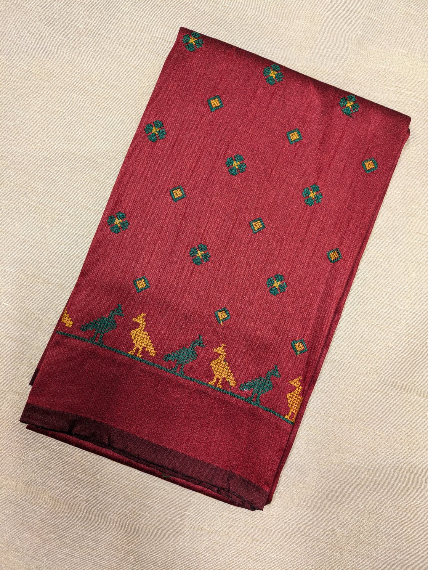 Maroon Mayur Blouse