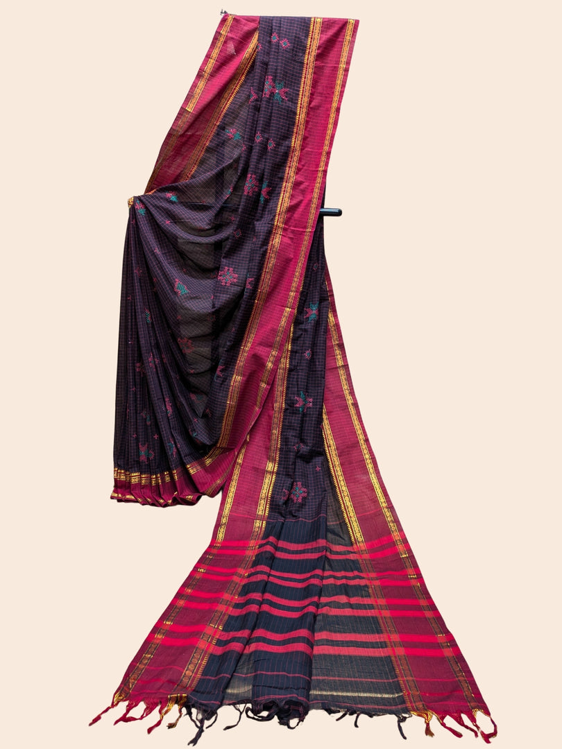 Kasuti Handloom Cotton Saree