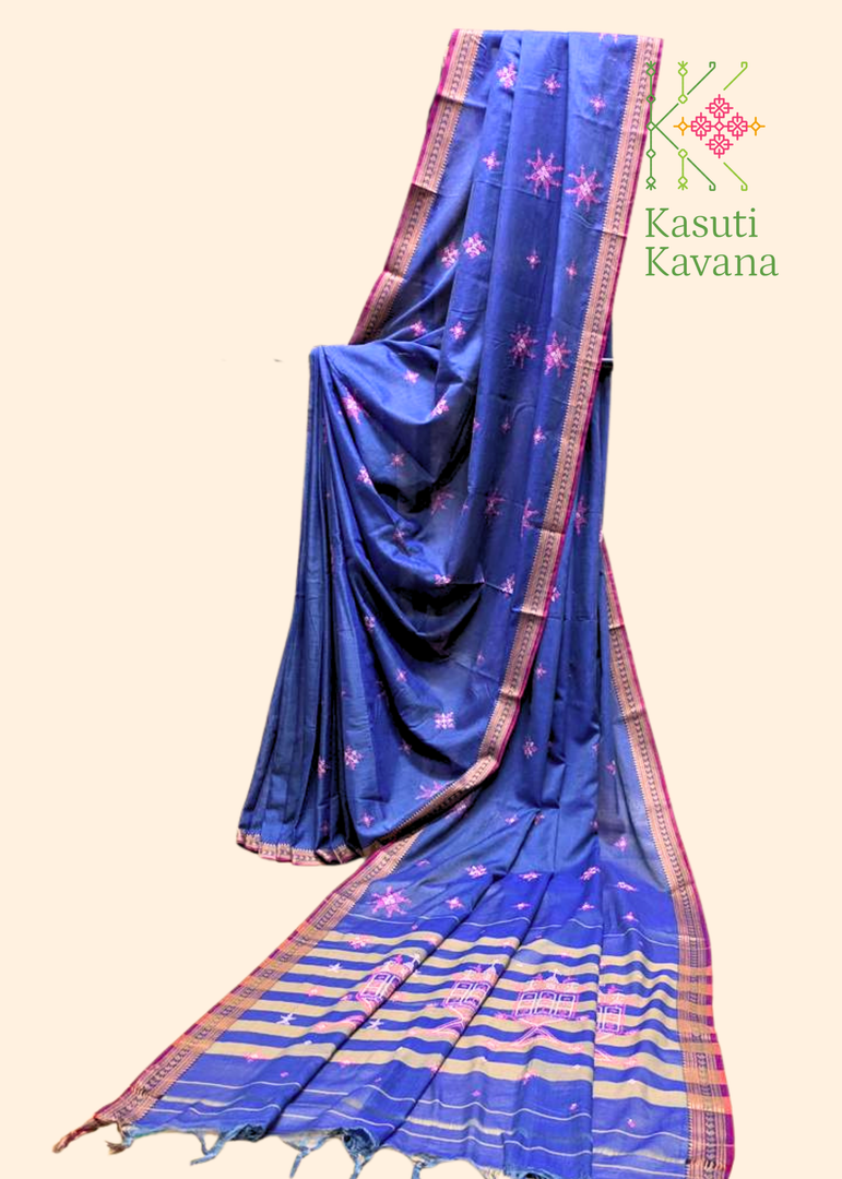 Kasuti Ter Handwoven Cotton Saree