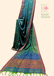 Kasuti Ter Handwoven Cotton Saree