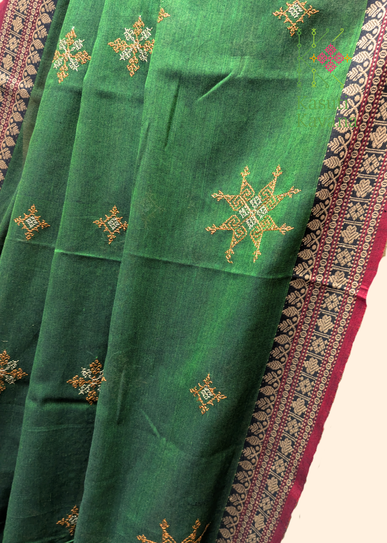 Kasuti Ter Handwoven Cotton Saree