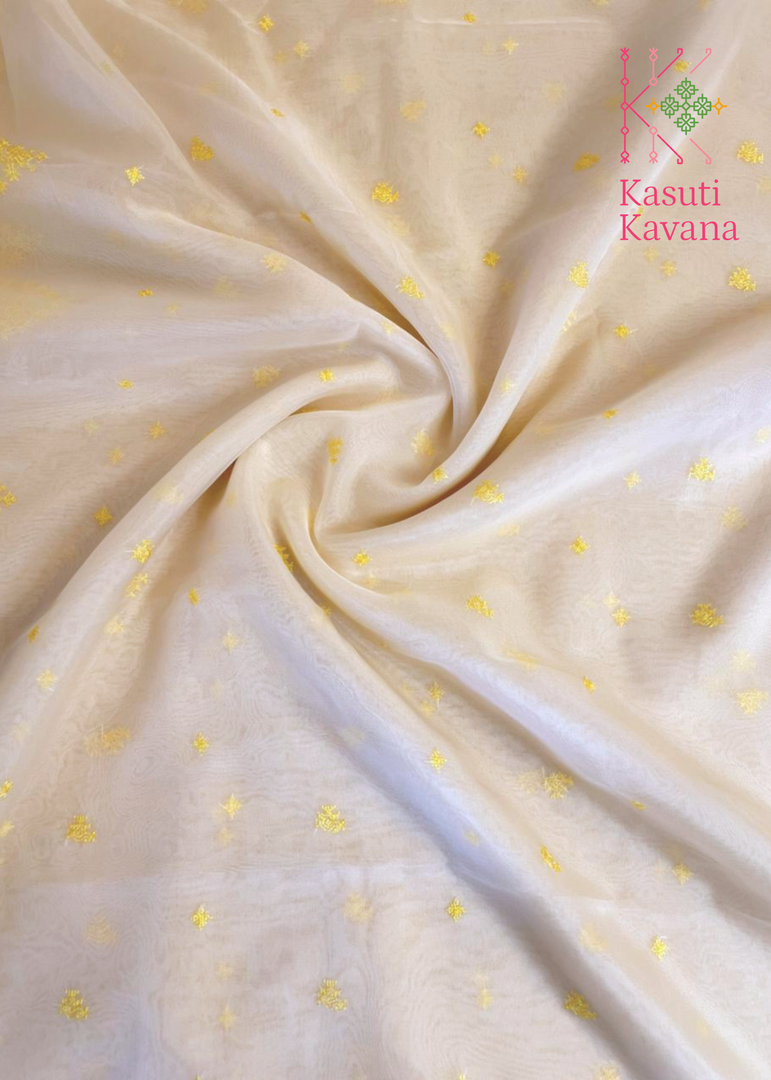 Petal Organza Kasuti Saree