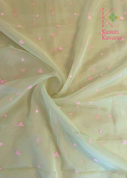 Petal Organza Kasuti Saree