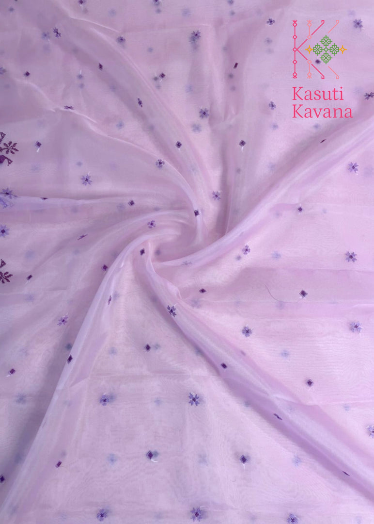 Mayur Organza Kasuti Saree
