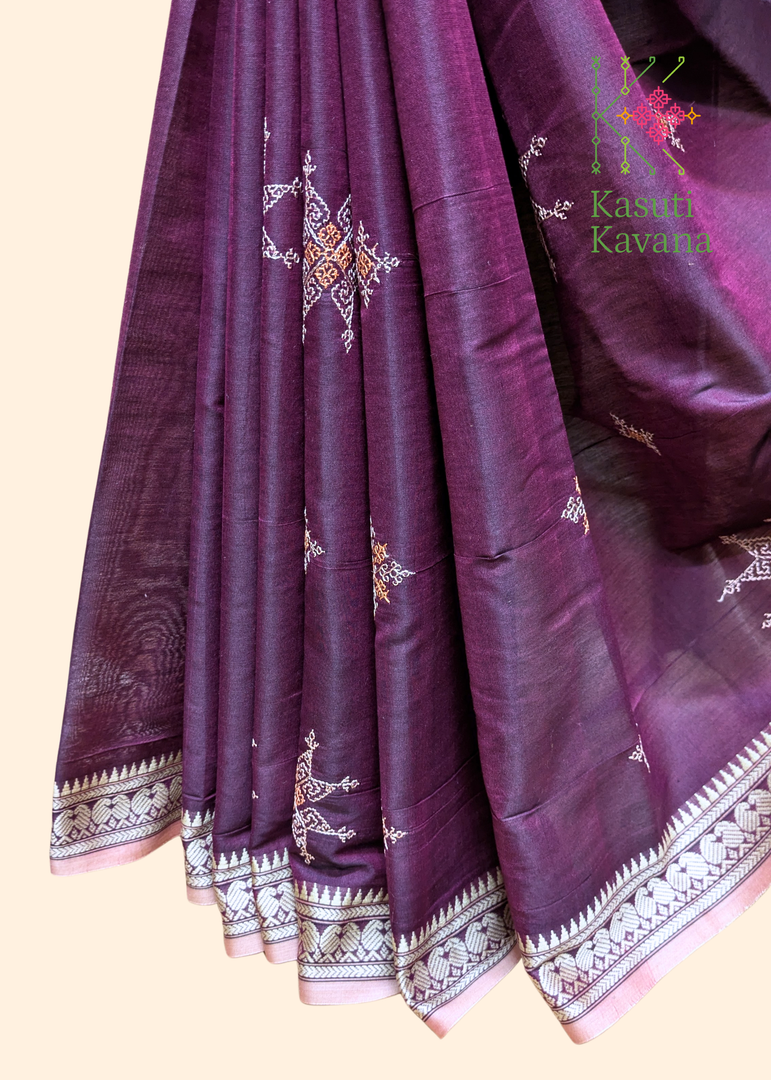 Kasuti Ter Handwoven Cotton Saree