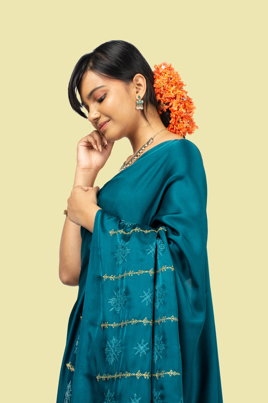 Peacock Samay Saree