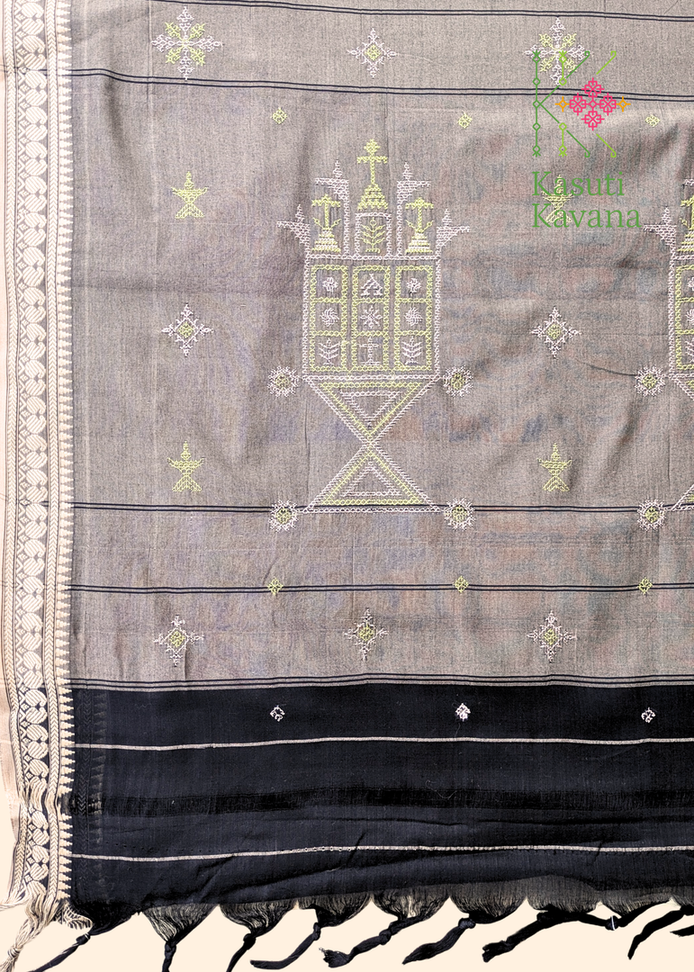 Ter Handwoven Cotton Saree