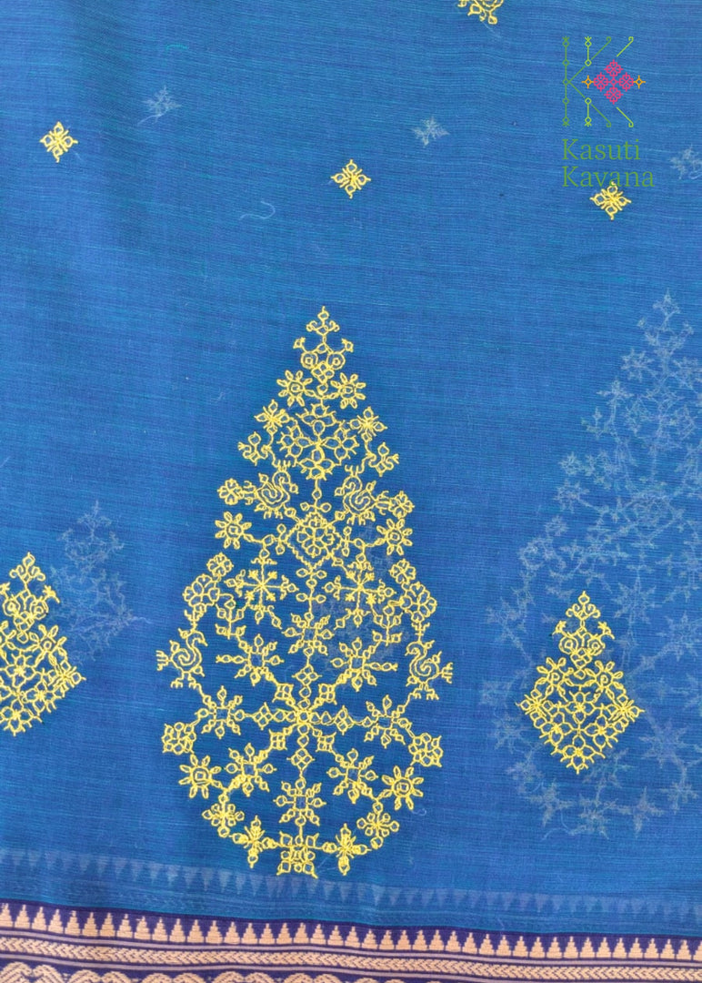 COTTON KASUTI PETAL SAREES