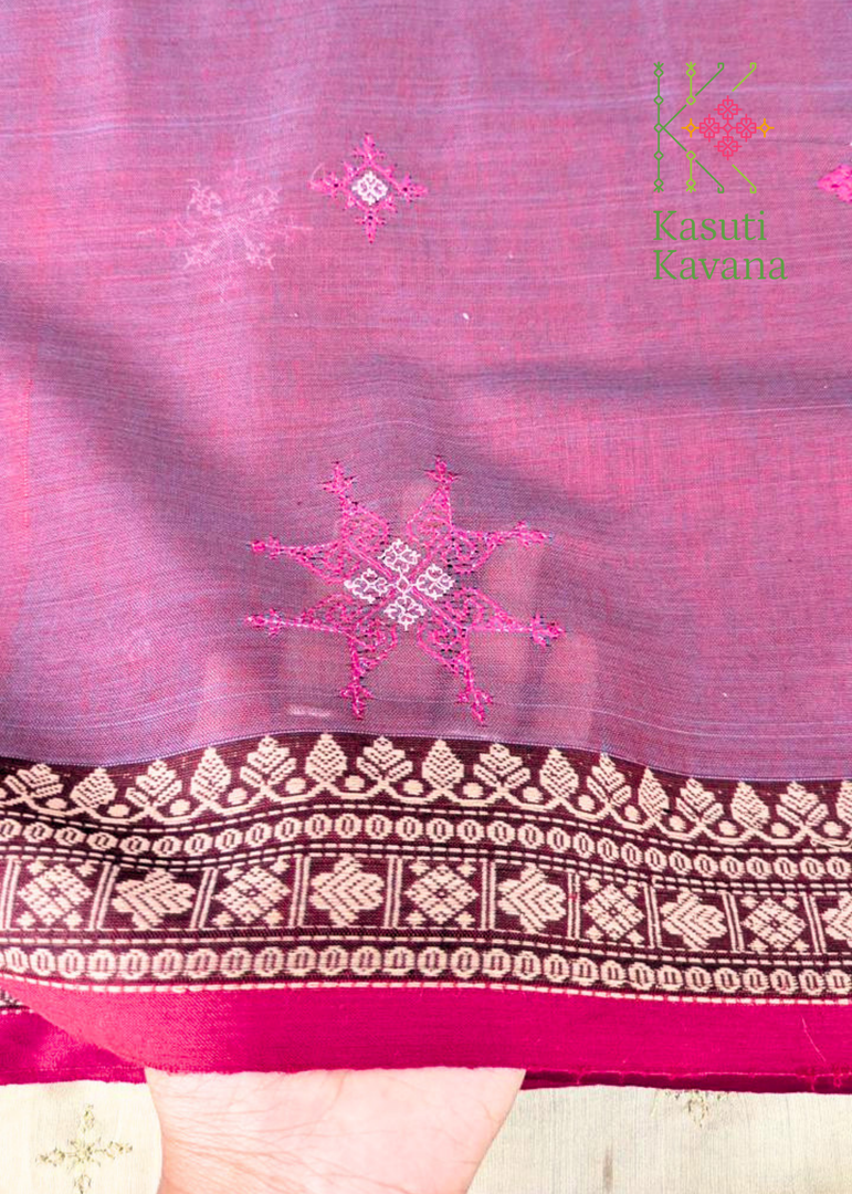 Kasuti Ter Handwoven Cotton Saree