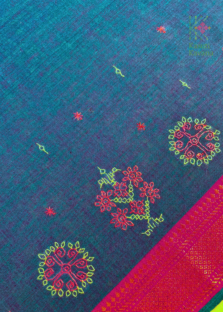 GAYATRI HANDWORK KASUTI BLOUSE