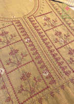 Load image into Gallery viewer, Handloom Cotton Tulsi Checks Kurta Set