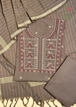 Load image into Gallery viewer, Handloom Cotton Tulsi Checks Kurta Set