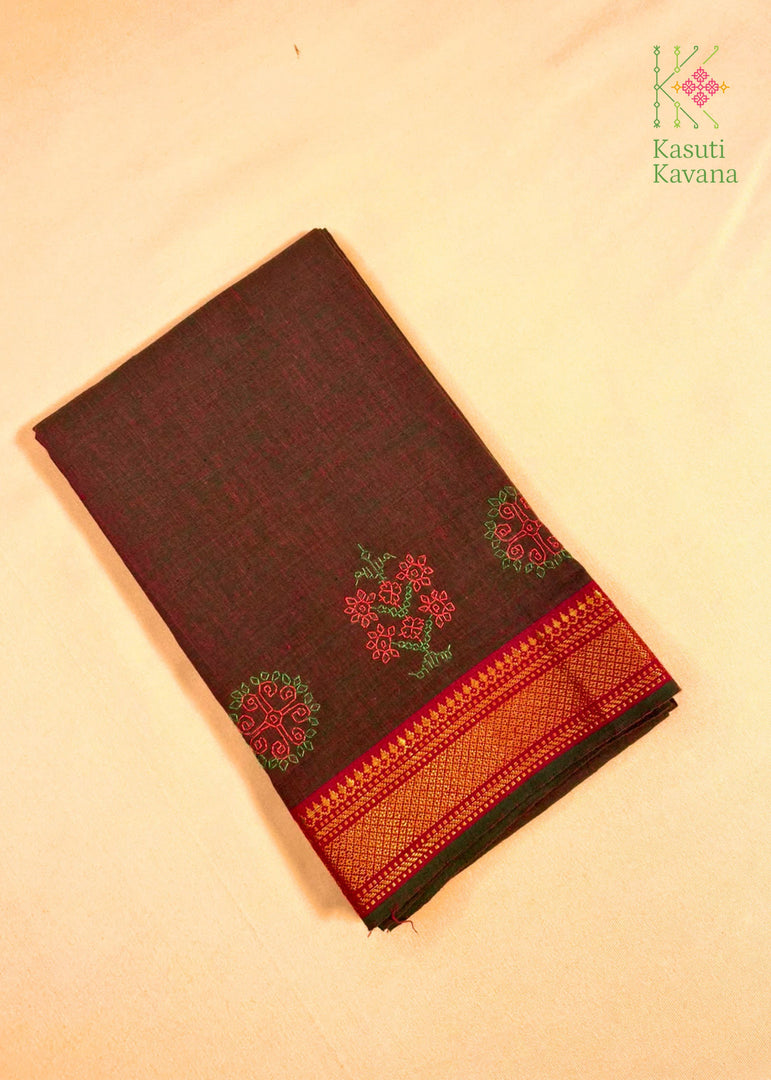 GAYATRI HANDWORK KASUTI BLOUSE