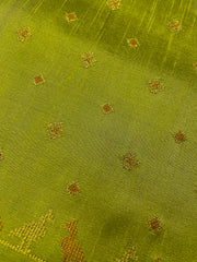 Pink mayur blouse front view with embroidered peacock motif