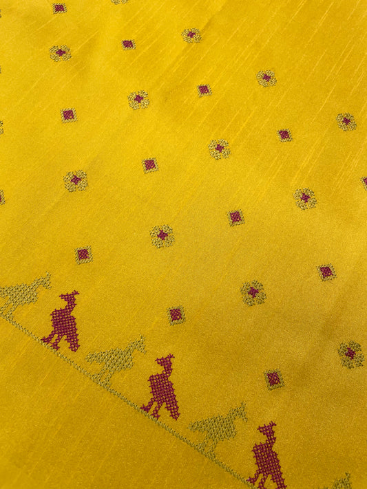 Yellow Mayur Blouse