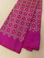 Load image into Gallery viewer, Royal blue chaya kasuti blouse side angle showing embroidery
