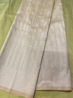 Load image into Gallery viewer, Baby pink kasuti stripes blouse back hook closure with striped design
