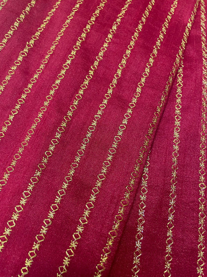 Maroon Samay Kasuti Blouse