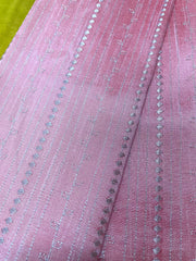 Yellow kasuti stripes blouse front embroidery with striped motifs