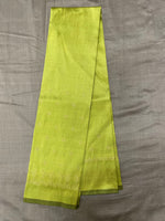 Load image into Gallery viewer, Green blouse front with kasuti embroidery and peacock design
