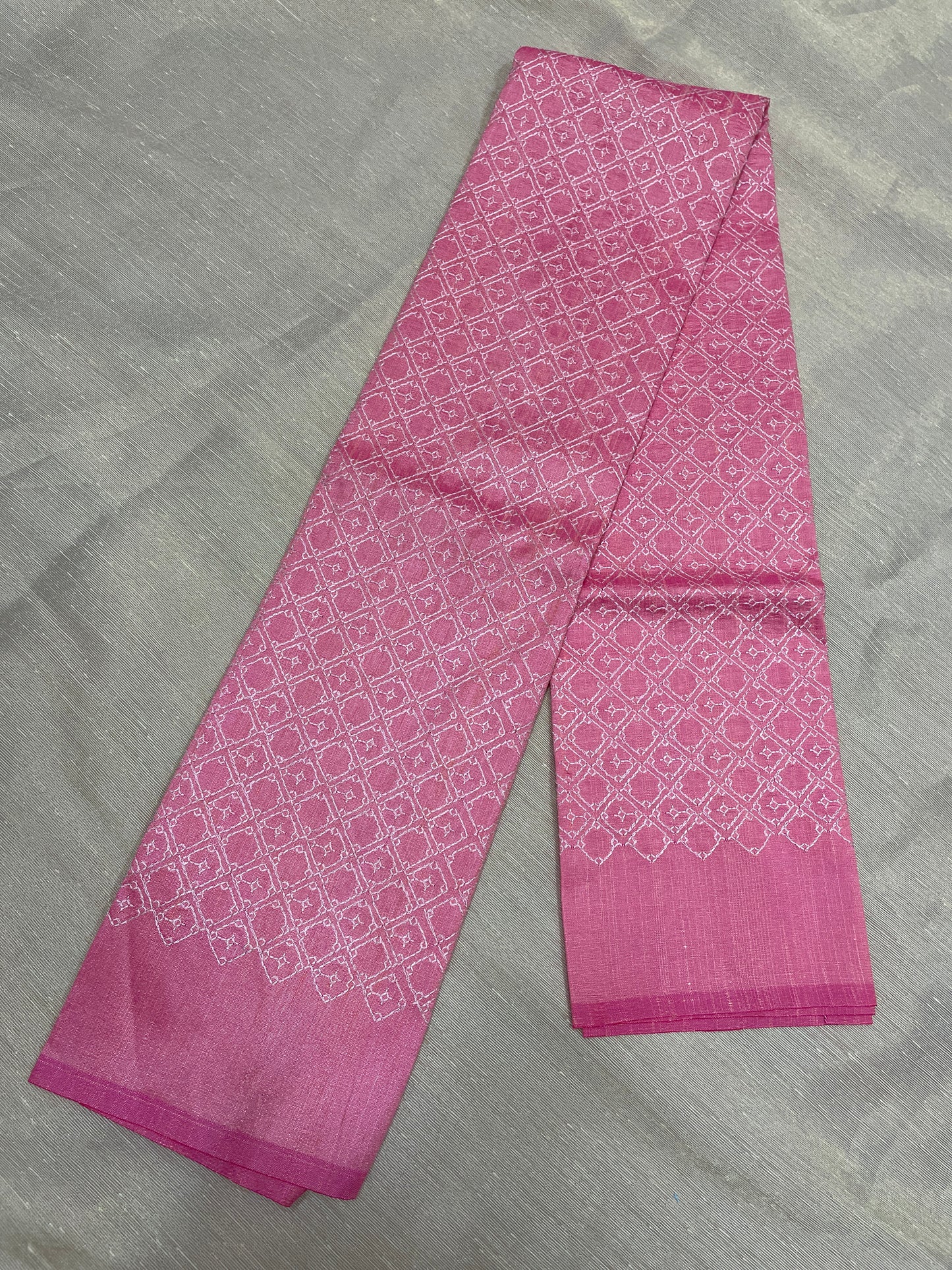 Baby Pink Jaali Kasuti Blouse