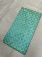 Load image into Gallery viewer, Pista green jaali kasuti blouse sleeve embroidery detail
