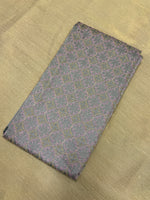 Load image into Gallery viewer, Grey blouse with kasuti embroidery detail on neckline
