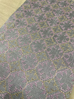 Load image into Gallery viewer, Grey kasuti bloom blouse with subtle embroidered motifs
