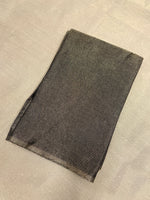 Load image into Gallery viewer, Black tissue blouse with subtle sheen and smooth woven fabric
